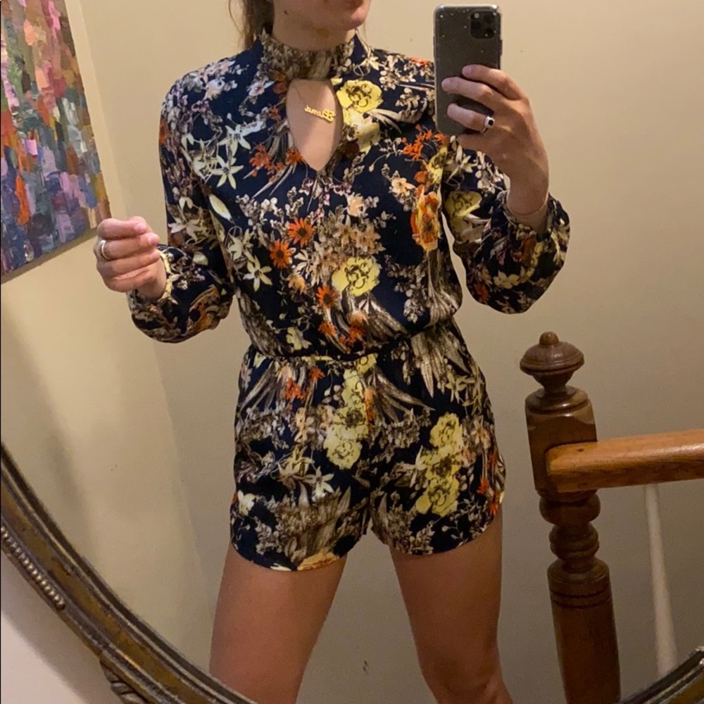 Floral romper